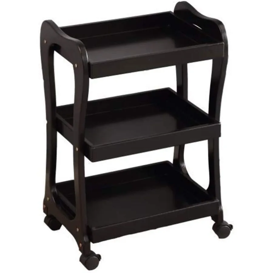 Rolling Wine Cart for Home Kitchen - Versatile Bar Cart with Ample Storage Space for Hotels and Domestic Use - Mobile Beverage
Rolling Wine Cart for Home Kitchen - Versatile Bar Cart with Ample Storage Space for Hotels and Domestic Use - Mobile Beverage