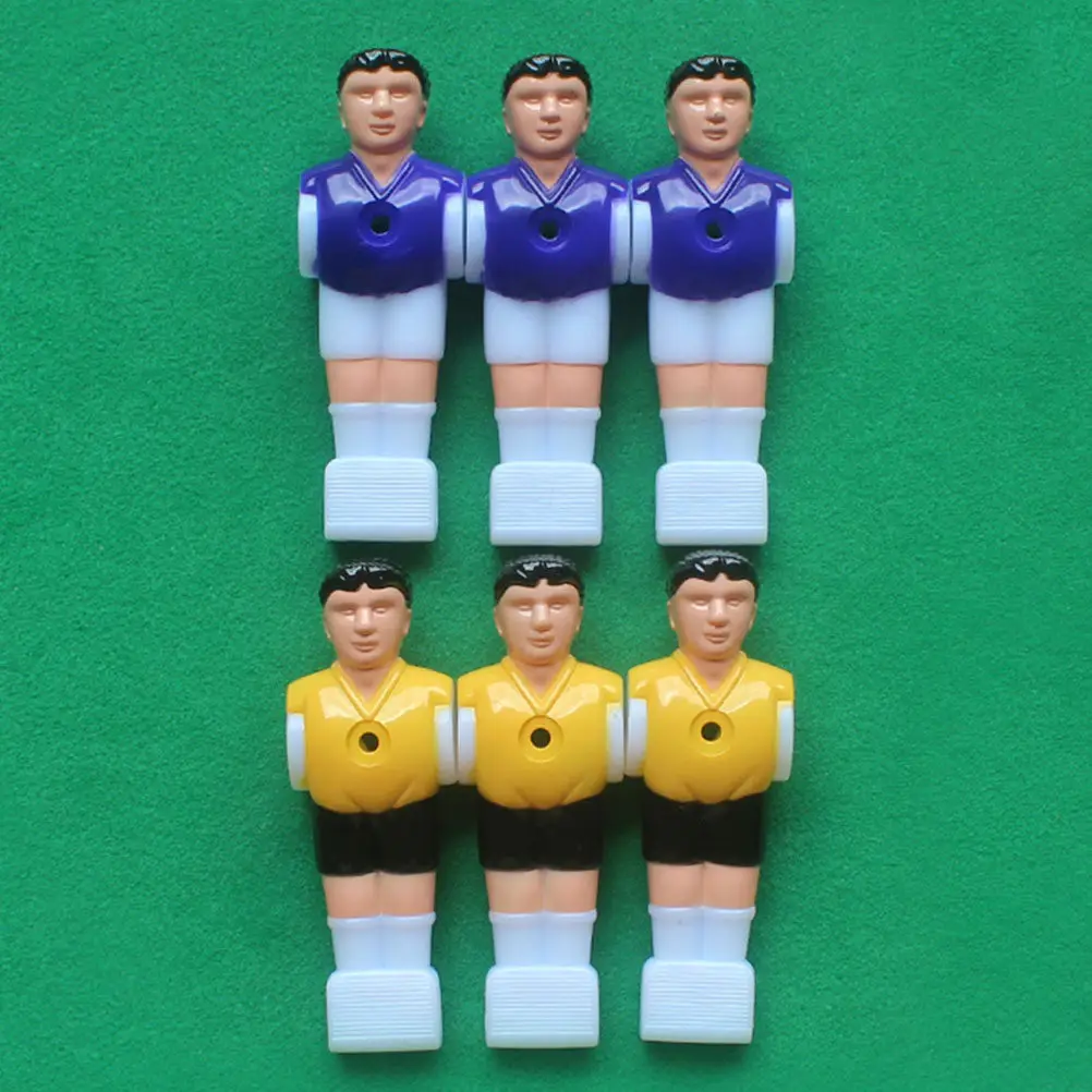 8Pcs Table Football Players Premium Material Color Replacement Foosball Men for Football Machine Supplies
8Pcs Table Football Players Premium Material Color Replacement Foosball Men for Football Machine Supplies