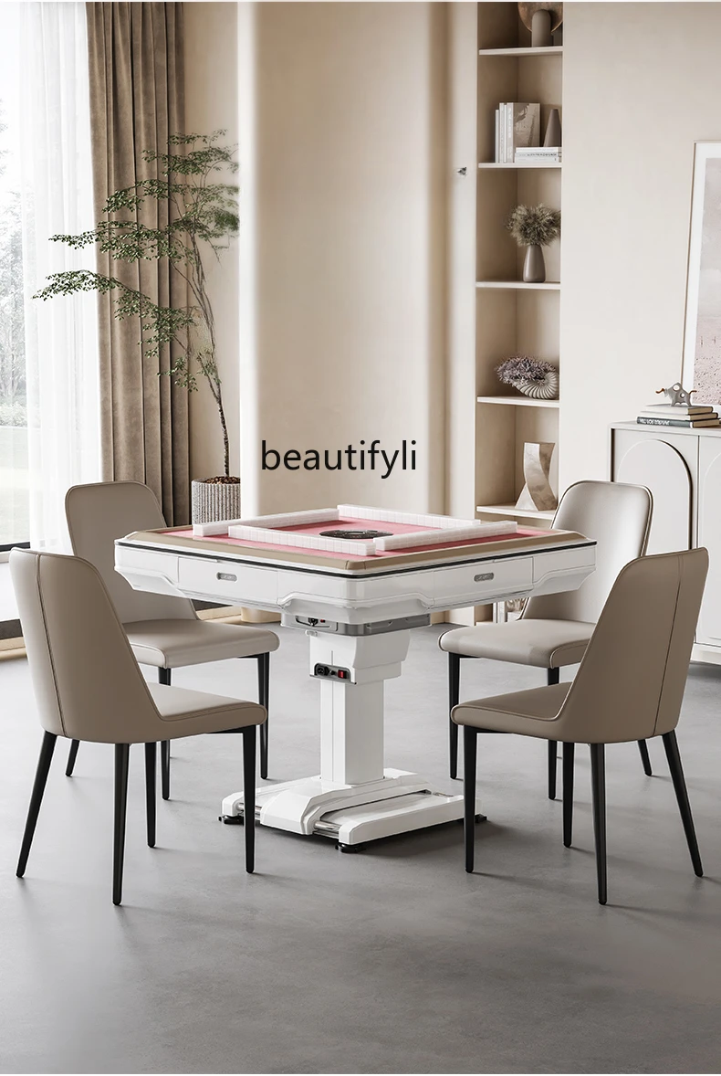 Pink Mahjong Machine Automatic Double Drive Electric Folding Household Bass Four Mouth Machine Mahjong Table
Pink Mahjong Machine Automatic Double Drive Electric Folding Household Bass Four Mouth Machine Mahjong Table