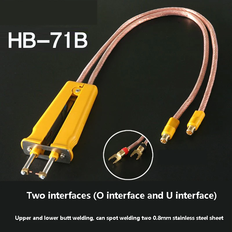 HB-71B 18650 Battery Spot Welding Pen Use for Polymer Battery Welding Spot Welder Pen for 709 Series Spot Welding Machine
HB-71B 18650 Battery Spot Welding Pen Use for Polymer Battery Welding Spot Welder Pen for 709 Series Spot Welding Machine