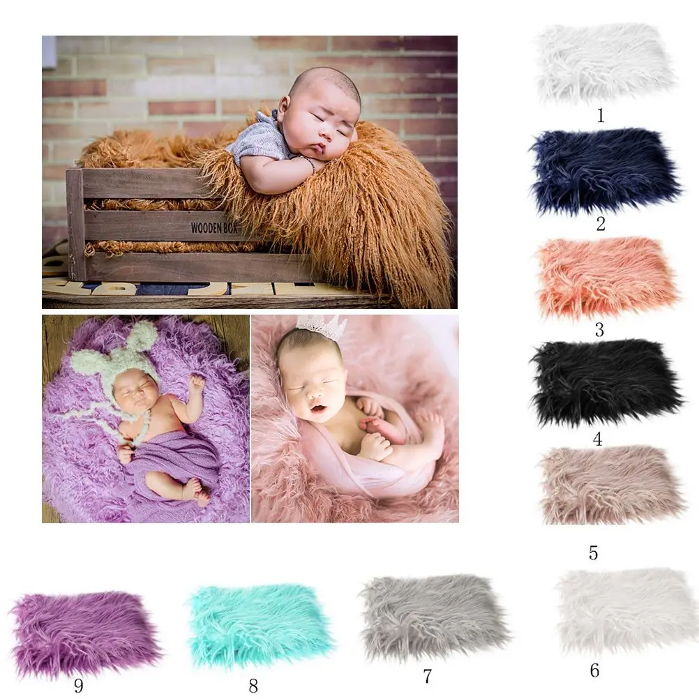 20x24 Inches Baby Photography Mat Fur Backdrop Washable Hypoallergenic Non Shedding Soft Infant Props Newborn Photoshoot Blanket
20x24 Inches Baby Photography Mat Fur Backdrop Washable Hypoallergenic Non Shedding Soft Infant Props Newborn Photoshoot Blanket