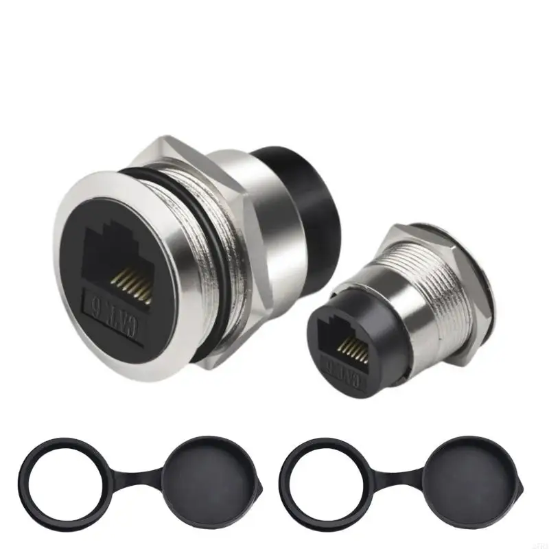 27RA RJ45 CAT6 Панель Mount Mount Connector RJ45 Женский до самок через модуль.
27RA RJ45 CAT6 Панель Mount Mount Connector RJ45 Женский до самок через модуль.