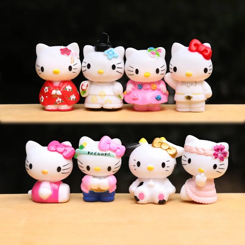 8pcs Hello Kitty Cute Cartoon Anime Handmade Home Decoration Desktop Doll Car Ornament Toy Student Girl Gift Wholesale
8pcs Hello Kitty Cute Cartoon Anime Handmade Home Decoration Desktop Doll Car Ornament Toy Student Girl Gift Wholesale