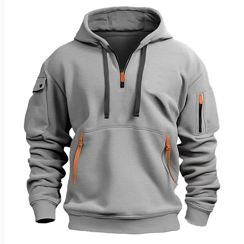 2024 autumn and winter new men's multi pocket hooded sweatshirt men's plus size loose pullover fashionable sweatshirt
2024 autumn and winter new men's multi pocket hooded sweatshirt men's plus size loose pullover fashionable sweatshirt