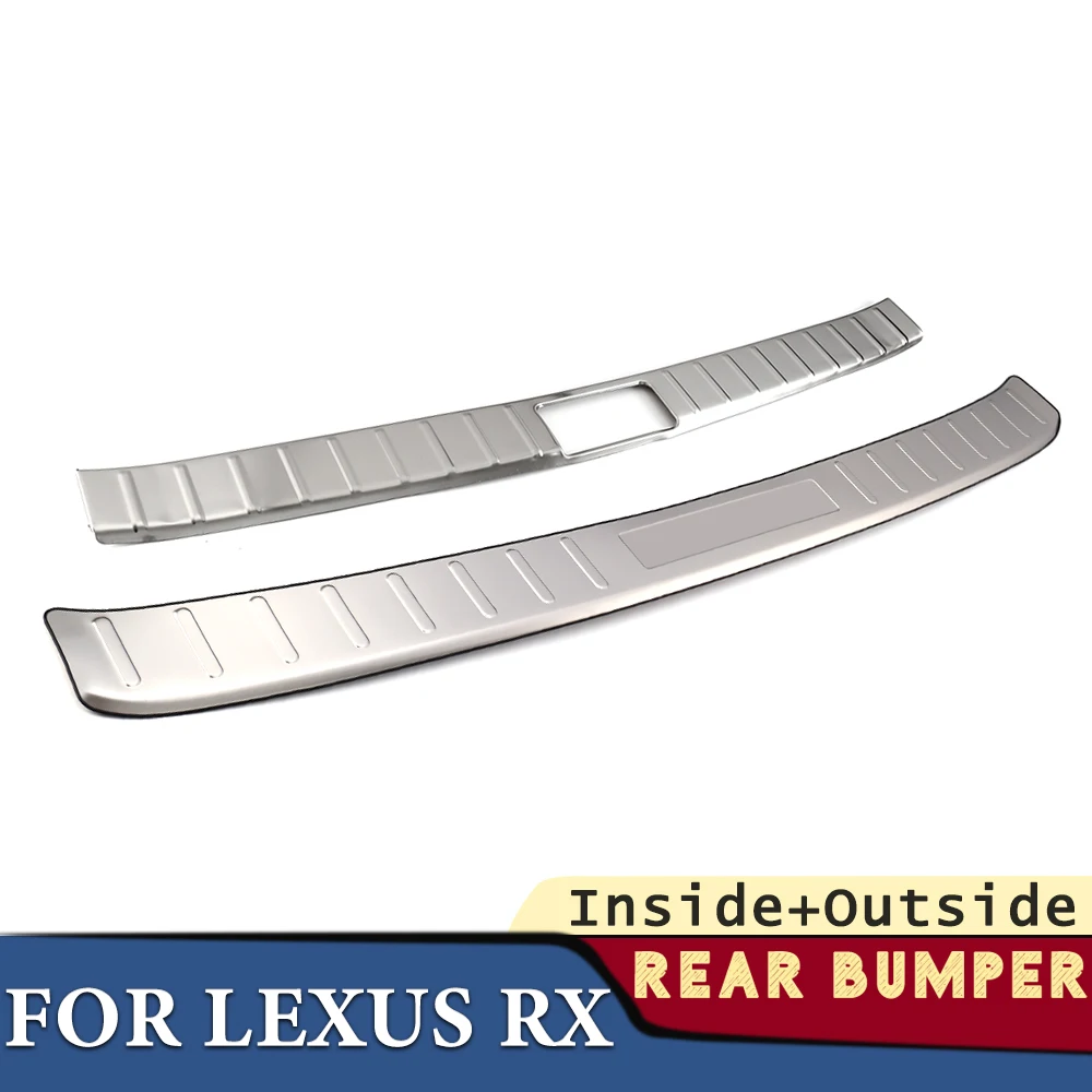 Trunk Bumper for Lexus RX (AL20) 2016-2022 Car Accessories Stainless Rear Fender Protector Sill Pad Cover Sticker Decoration
Trunk Bumper for Lexus RX (AL20) 2016-2022 Car Accessories Stainless Rear Fender Protector Sill Pad Cover Sticker Decoration
