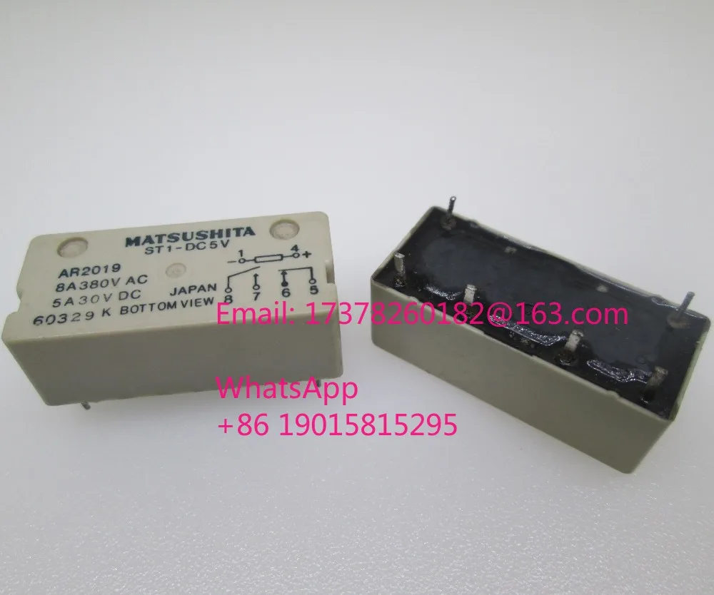 НОВОЕ реле ST1-DC5V 5VDC ST1-DC5V-F 5VDC ST1-DC5V-5vdc ST1-DC5V-F-5VDC 5VDC DC5V 5V 8A 380VAC 6PIN
НОВОЕ реле ST1-DC5V 5VDC ST1-DC5V-F 5VDC ST1-DC5V-5vdc ST1-DC5V-F-5VDC 5VDC DC5V 5V 8A 380VAC 6PIN