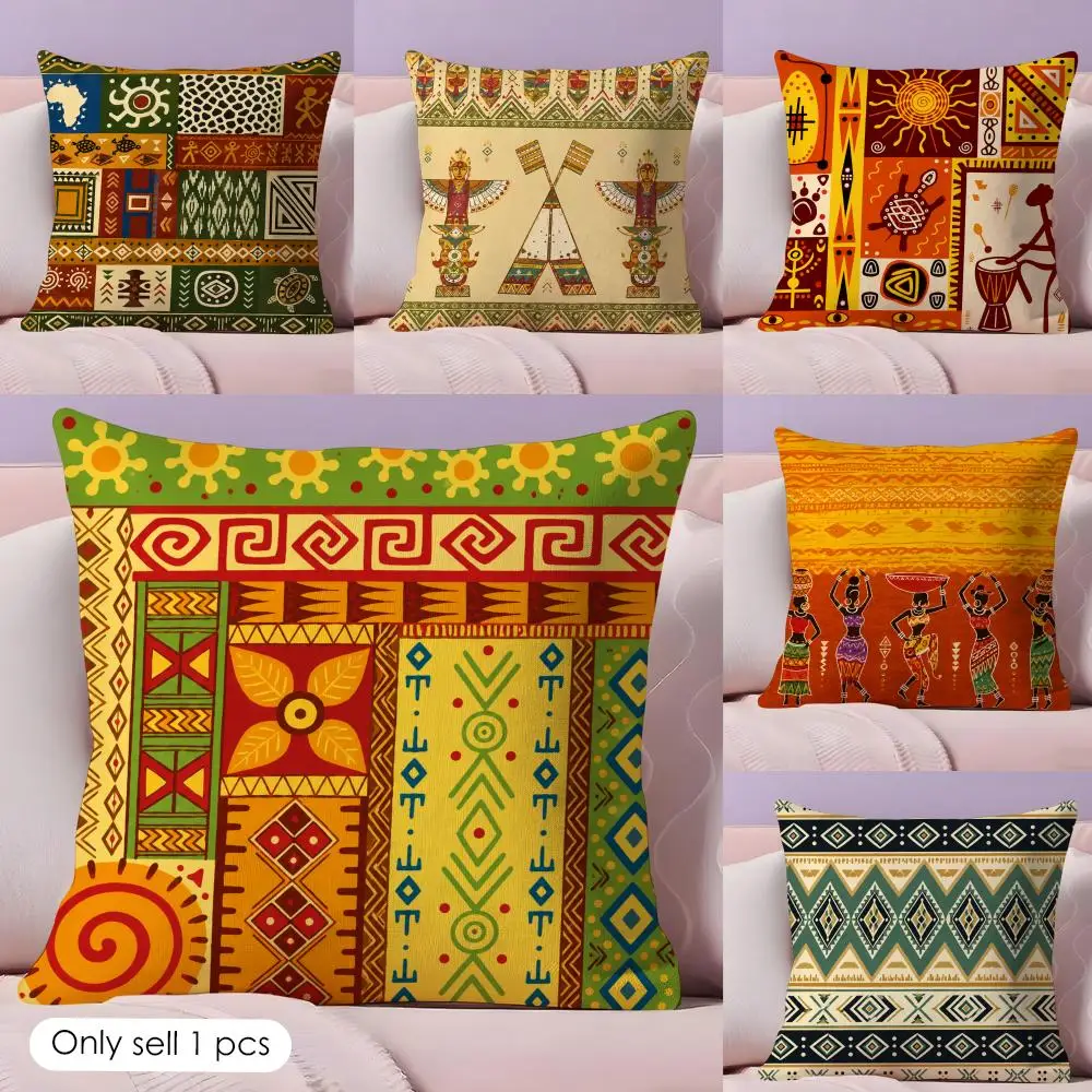 Ethnic Style Retro Bohemian Cushion Cover Short Plush Soft Double-Sided Printing Pillow Case Cozy Sofa Bedroom Home Decor Gift
Ethnic Style Retro Bohemian Cushion Cover Short Plush Soft Double-Sided Printing Pillow Case Cozy Sofa Bedroom Home Decor Gift
