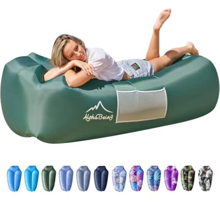 Inflatable Lounger Beach Chair Accessories, Air Sofa Hammock Inflatable Couch for Camping Backyard Lakeside with Compression Sa
Inflatable Lounger Beach Chair Accessories, Air Sofa Hammock Inflatable Couch for Camping Backyard Lakeside with Compression Sa