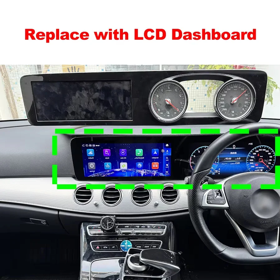 24.6" Screen For Mercedes Benz W213 2016-2019 Carplay Car Radio Android 14 Stereo Auto GPS Navigation Multimedia Video Player
24.6" Screen For Mercedes Benz W213 2016-2019 Carplay Car Radio Android 14 Stereo Auto GPS Navigation Multimedia Video Player