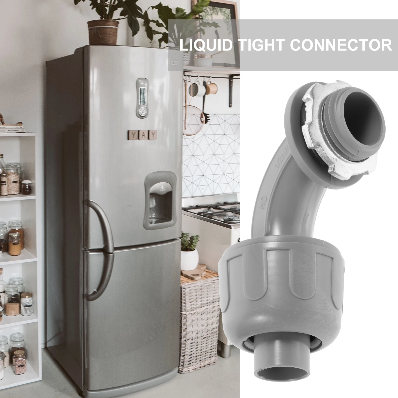 5 Pcs 1 2 Inch PVC Waterproof Elbow Connectors Durable Easy Install for Kitchen Electrical Conduit Liquid Tight Fittings
5 Pcs 1 2 Inch PVC Waterproof Elbow Connectors Durable Easy Install for Kitchen Electrical Conduit Liquid Tight Fittings