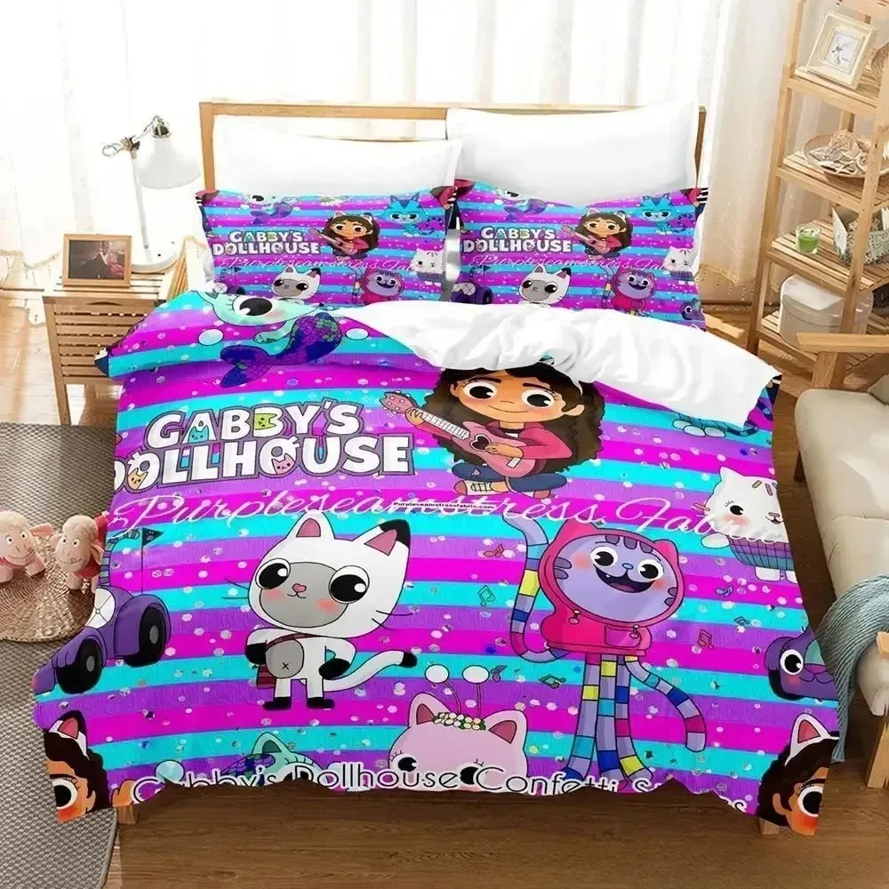 Cool Kpop Gabbys Dollhouse Bedding Set Single Twin Full Queen King Size Bed Set Adult Kid Bedroom Duvetcover Sets Anime beds
Cool Kpop Gabbys Dollhouse Bedding Set Single Twin Full Queen King Size Bed Set Adult Kid Bedroom Duvetcover Sets Anime beds