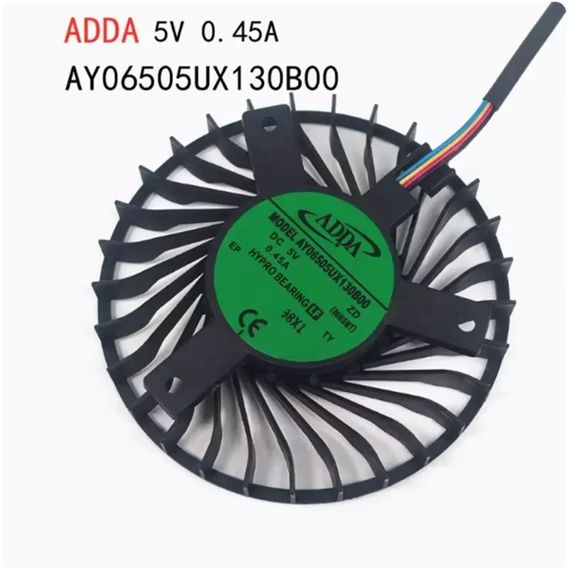 Silent OPS Radiator Fan for ADDA AY06505UX130B00 5V 0.45A
Silent OPS Radiator Fan for ADDA AY06505UX130B00 5V 0.45A