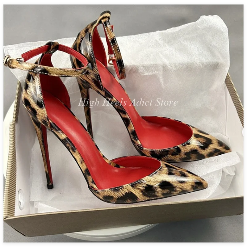 Женские туфли на высоком каблуке с леопардовым принтом Hot Chick, женские кожаные туфли на щиколотке с ремешком на щиколотке, сексуальные вечерние туфли-лодочки большого размера, роскошные дизайнерские мягкие туфли
Женские туфли на высоком каблуке с леопардовым принтом Hot Chick, женские кожаные туфли на щиколотке с ремешком на щиколотке, сексуальные вечерние туфли-лодочки большого размера, роскошные дизайнерские мягкие туфли