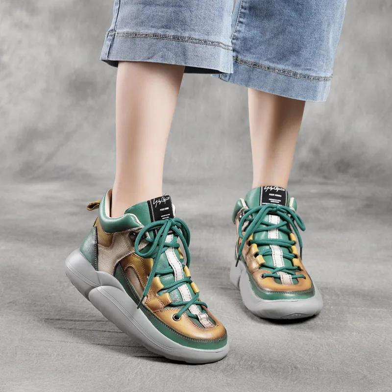New Arrival Hot Sale Genuine Leather Assorted Colors Dad First Layer Cowhide round Head Thick Bottom Lace up Casual Sports
New Arrival Hot Sale Genuine Leather Assorted Colors Dad First Layer Cowhide round Head Thick Bottom Lace up Casual Sports