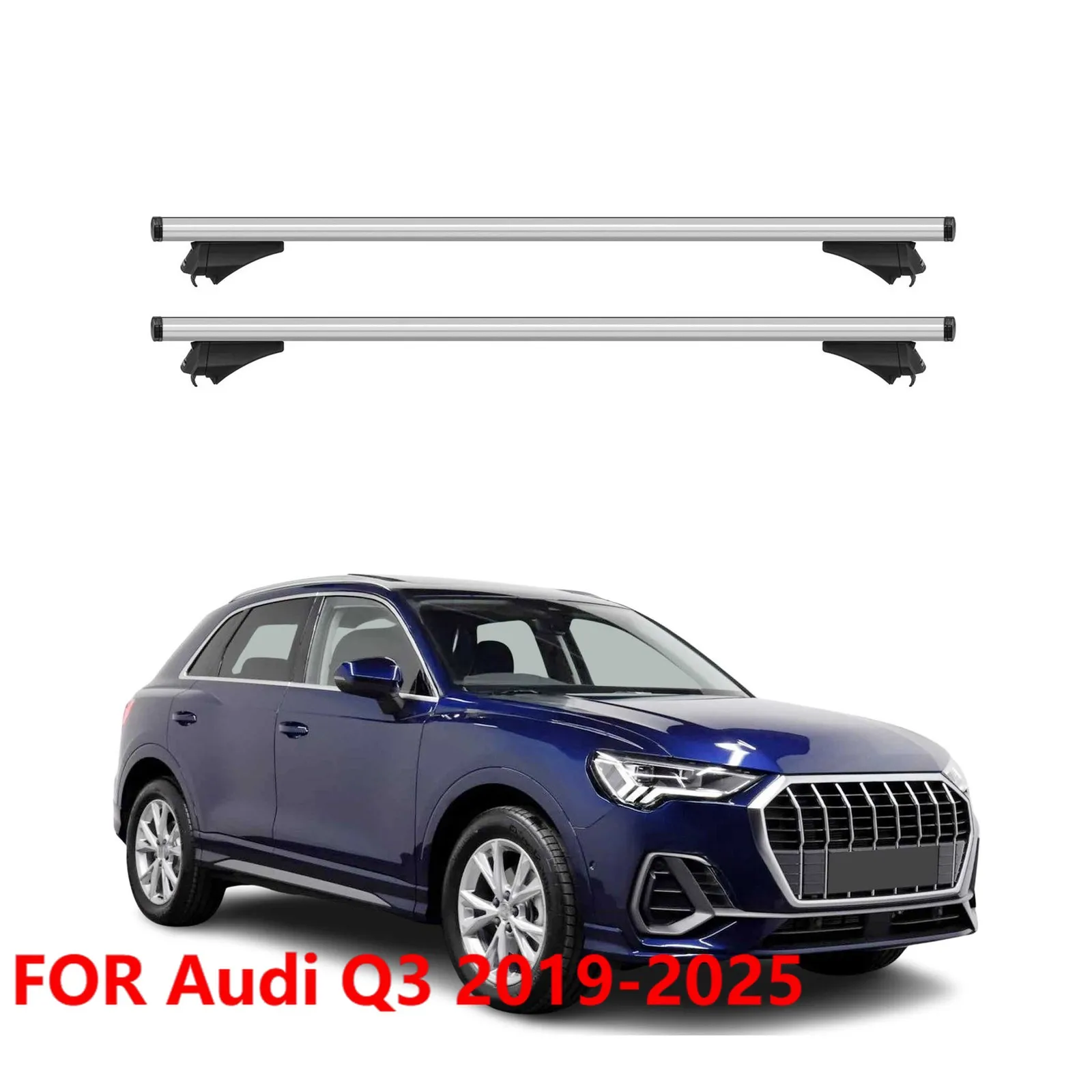 Cross Bars Roof Rack For Audi Q3 2019-2025 Aluminum Grey 2Pcs
Cross Bars Roof Rack For Audi Q3 2019-2025 Aluminum Grey 2Pcs