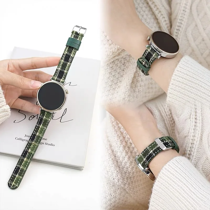 Band For Samsung Galaxy Watch 7 FE 5 Pro 4 6 classic 44mm 40mm leather Braided sport bracelet correa Galaxy Watch 7 Strap
Band For Samsung Galaxy Watch 7 FE 5 Pro 4 6 classic 44mm 40mm leather Braided sport bracelet correa Galaxy Watch 7 Strap