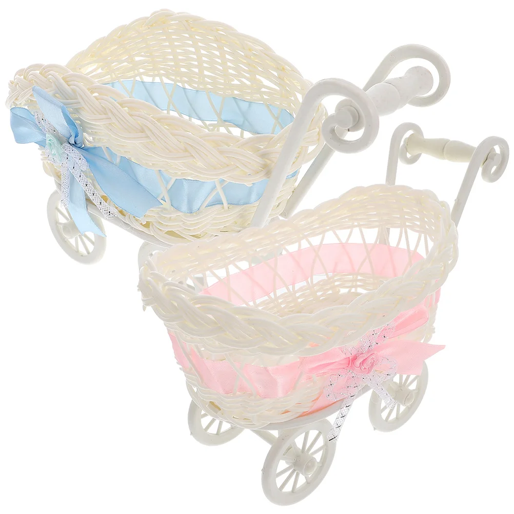 2 Pcs Baskets Decorative Wedding Party Ornaments Gift Candy Woven Baskets for Small Storage Shower Favor Basket
2 Pcs Baskets Decorative Wedding Party Ornaments Gift Candy Woven Baskets for Small Storage Shower Favor Basket