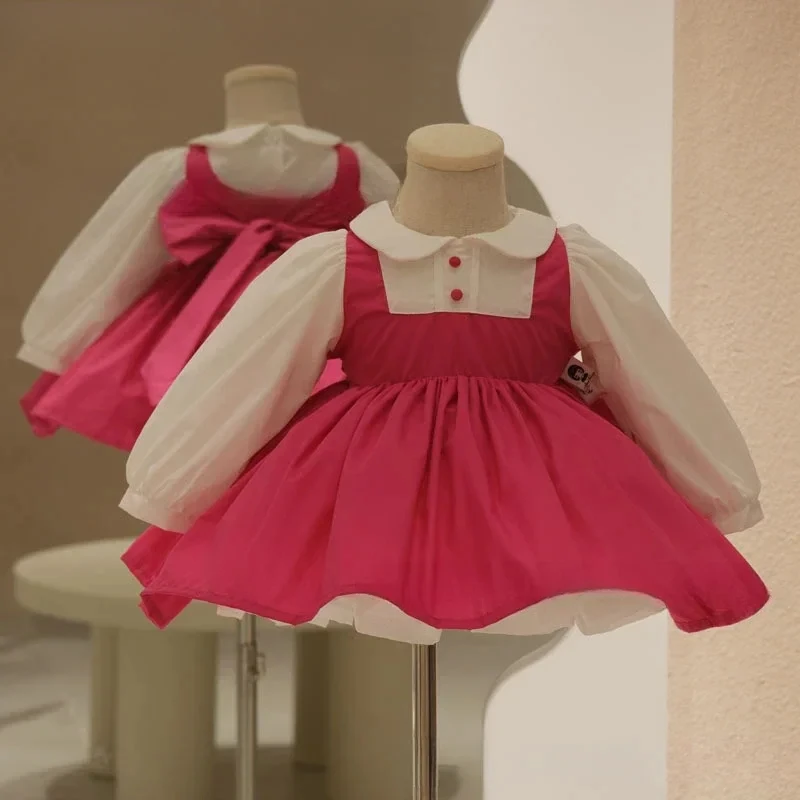 2024 Baby Girls Party Dresses Children Clothing Princess Elegant Long-Sleeved Tutu Clothes Strap Costume Spring Autumn Outfit
2024 Baby Girls Party Dresses Children Clothing Princess Elegant Long-Sleeved Tutu Clothes Strap Costume Spring Autumn Outfit