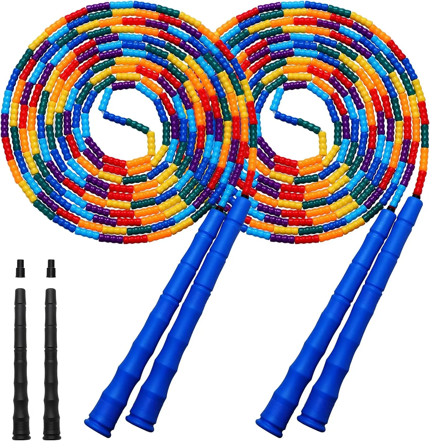 Adjustable Soft Beaded Jump Rope for Kids and Adults, 16 FT Long, DIY Design for Group Play
Adjustable Soft Beaded Jump Rope for Kids and Adults, 16 FT Long, DIY Design for Group Play