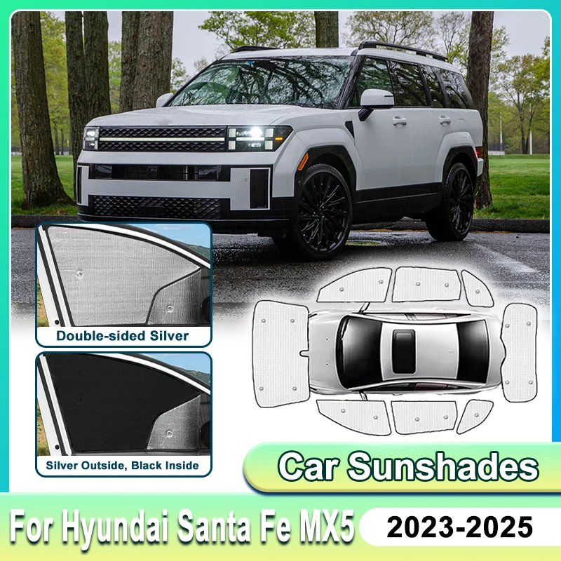 For Hyundai Santa Fe MX5 2023 2024 2025 MK5 Car Upgraded Sunshades UV Protection Privacy Sun Shield Cover Protection Accessories
For Hyundai Santa Fe MX5 2023 2024 2025 MK5 Car Upgraded Sunshades UV Protection Privacy Sun Shield Cover Protection Accessories