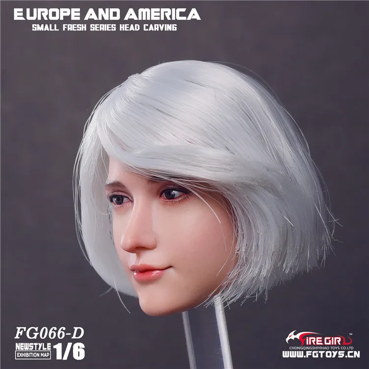 Игрушки Fire Girl FG066 1/6 Европейская и американская милая девушка голова Лепка Солнцезащитная кожа для 12 дюймов Женская экшн-фигурка TBL Body
Игрушки Fire Girl FG066 1/6 Европейская и американская милая девушка голова Лепка Солнцезащитная кожа для 12 дюймов Женская экшн-фигурка TBL Body