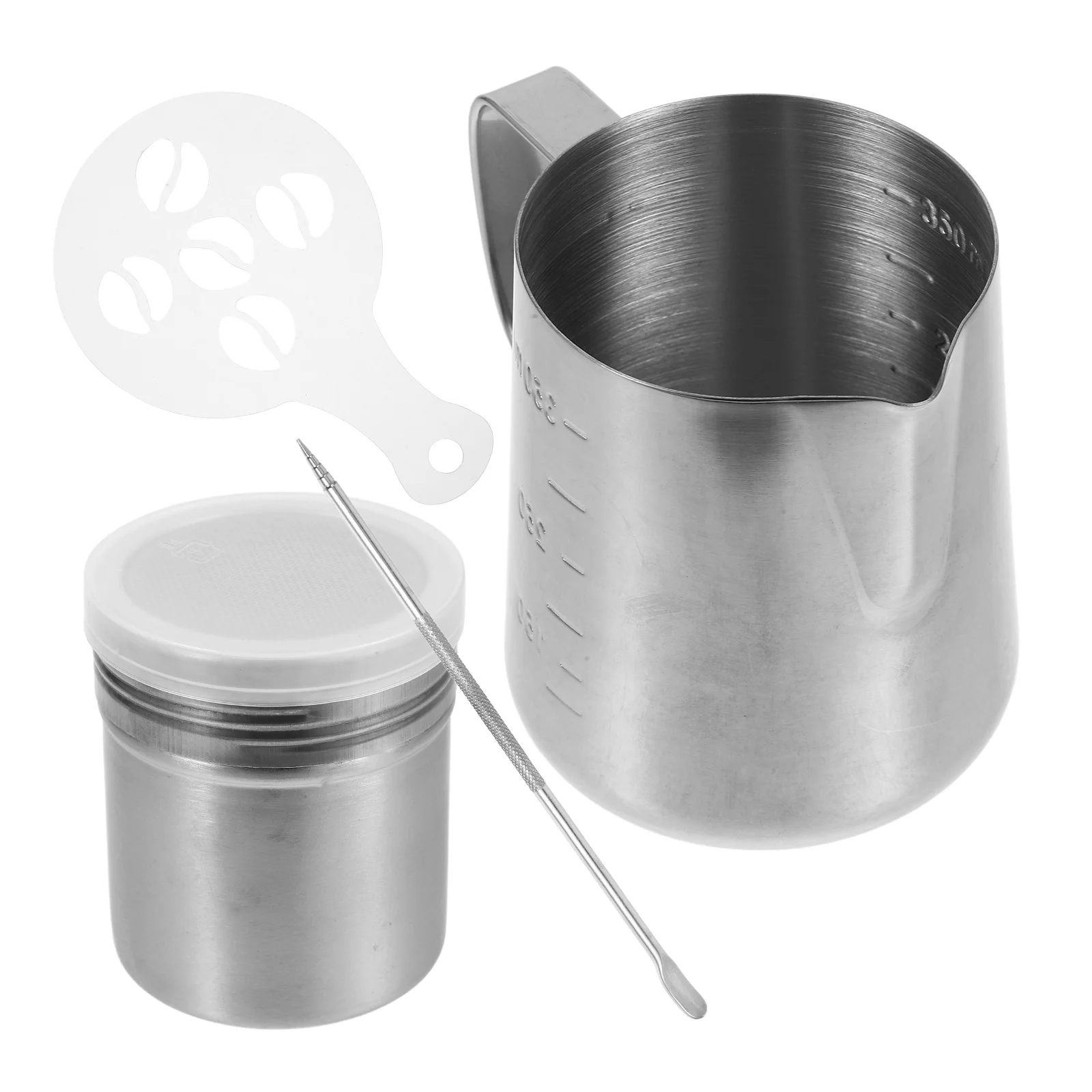 Stainless Steel Latte Art Pitcher Milk Frothing Jug Cappuccino Espresso Cups Single Serving Perfect Capacity Metal Pitcher
Stainless Steel Latte Art Pitcher Milk Frothing Jug Cappuccino Espresso Cups Single Serving Perfect Capacity Metal Pitcher