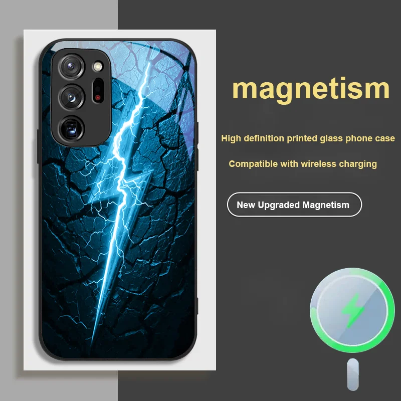 For Samsung S 22 FE Note 20 PLUS 23 25 Edge 26 Ultra 4 5 G 24 21 Magnetic Glass Phone Case Lightning Pattern Business Anti Drop
For Samsung S 22 FE Note 20 PLUS 23 25 Edge 26 Ultra 4 5 G 24 21 Magnetic Glass Phone Case Lightning Pattern Business Anti Drop