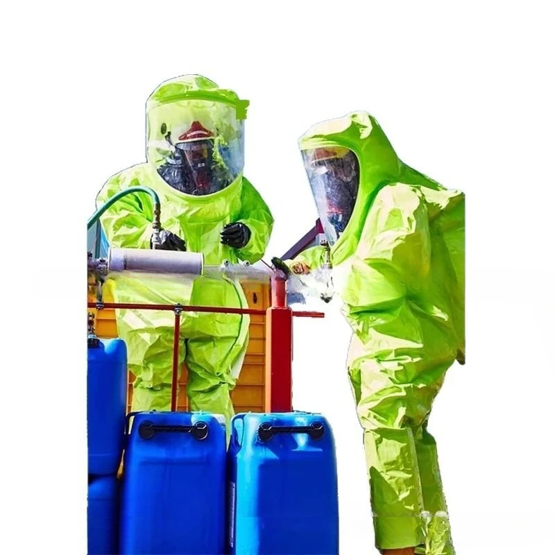 TK527 TK554 Heavy duty chemical protective clothing Class A hermetic fully enclosed acid
TK527 TK554 Heavy duty chemical protective clothing Class A hermetic fully enclosed acid