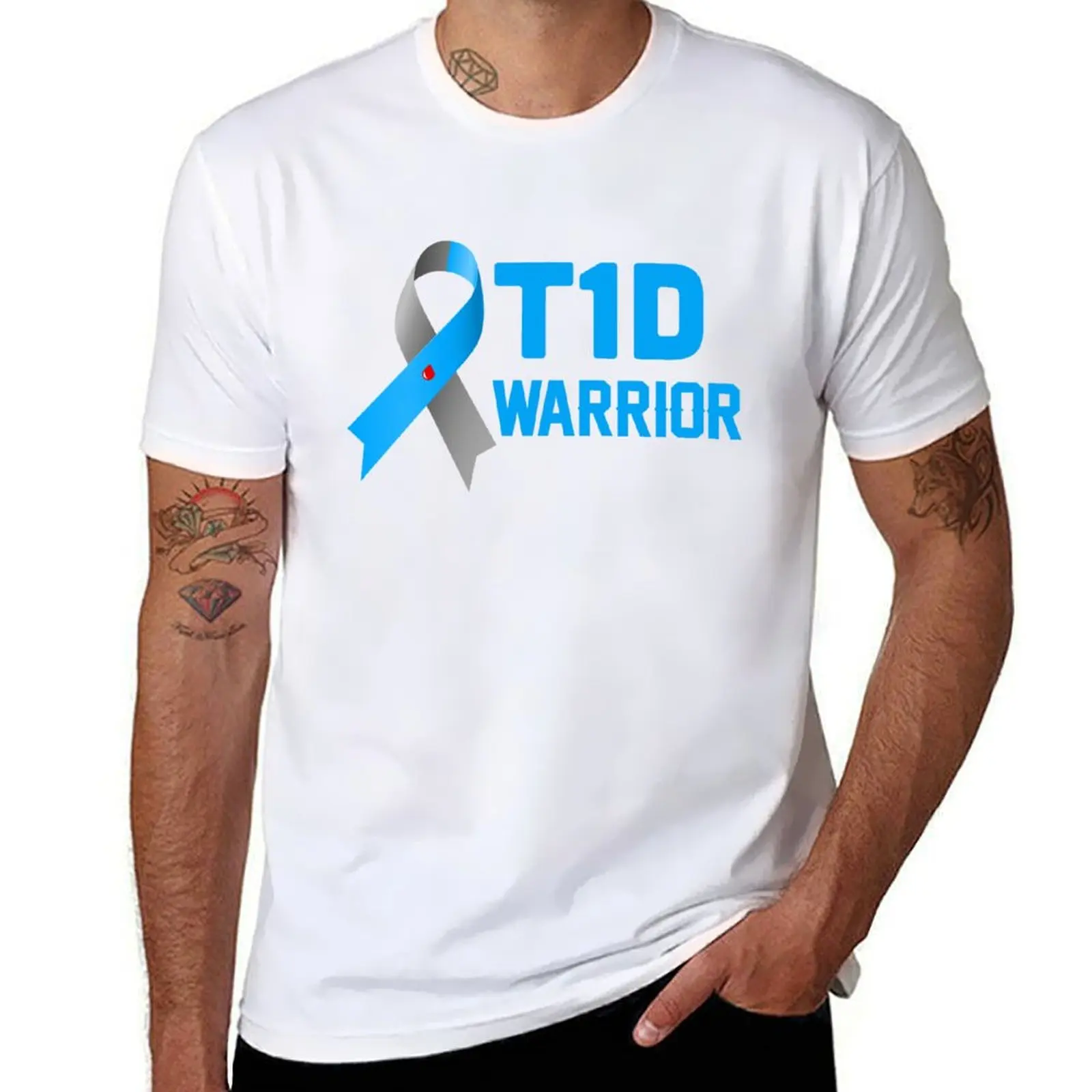 Cure Diabetes Type 1 Warrior T-Shirt black cotton t-shirt plain for man package man t shirts for men T-Shirt
Cure Diabetes Type 1 Warrior T-Shirt black cotton t-shirt plain for man package man t shirts for men T-Shirt