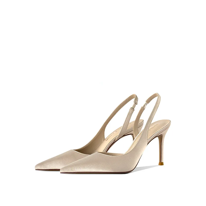Женские туфли на высоком каблуке с острым носком для комфорта на улице, элегантные повседневные босоножки на тонком каблуке, модные женские туфли на высоком каблуке
Женские туфли на высоком каблуке с острым носком для комфорта на улице, элегантные повседневные босоножки на тонком каблуке, модные женские туфли на высоком каблуке