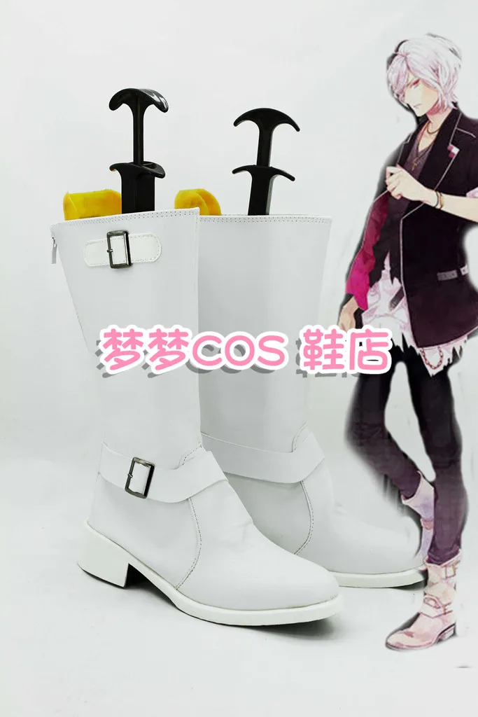 DIABOLIK LOVERS Subaru Sakamaki Cosplay Shoes Sakamaki Subaru White Boots Halloween Carnival Party Christmas Costume Boots
DIABOLIK LOVERS Subaru Sakamaki Cosplay Shoes Sakamaki Subaru White Boots Halloween Carnival Party Christmas Costume Boots