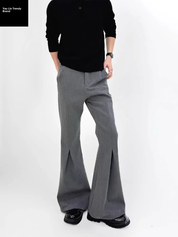 Money-Like Pleated Men's Trousers Slim Straight Westwear Pants High Waist Low Waist American Sle Polyester Fiber Casual Pants
Money-Like Pleated Men's Trousers Slim Straight Westwear Pants High Waist Low Waist American Sle Polyester Fiber Casual Pants