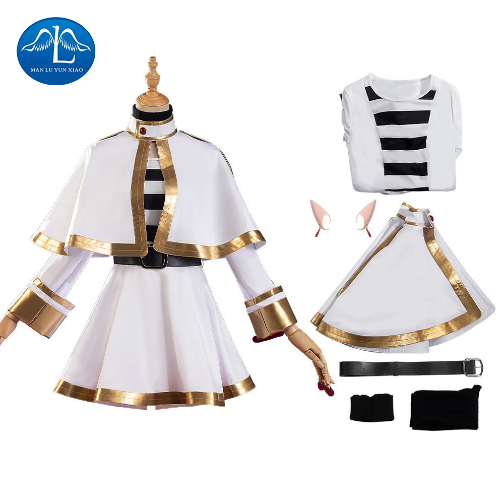 Funeral Frieren Cosplay Custom Anime Frieren Cosplay Halloween White Custome for Women
Funeral Frieren Cosplay Custom Anime Frieren Cosplay Halloween White Custome for Women