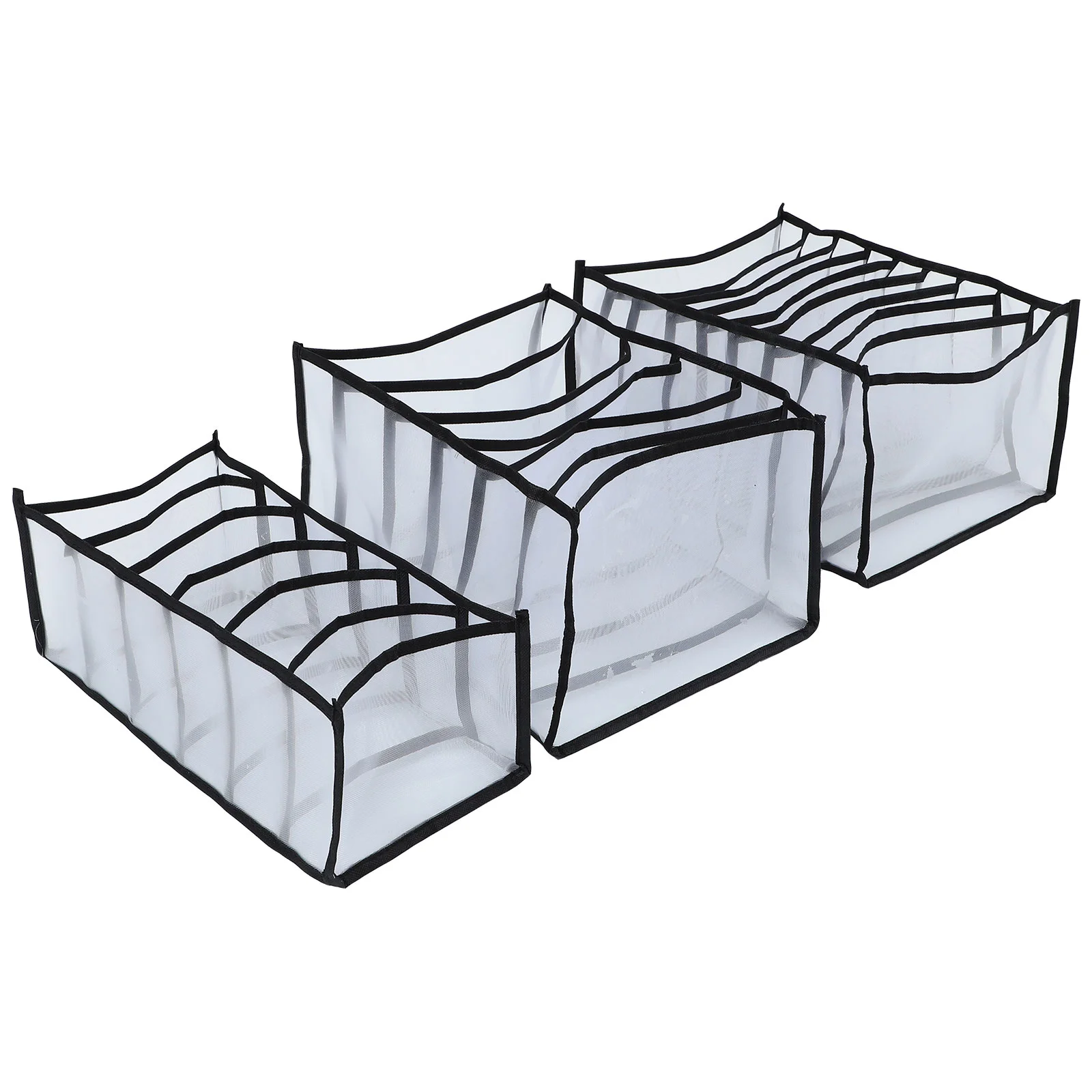 3 Pcs Trousers Storage Box Large Size Container Bra Organizer Belt Nylon Home Supplies Desktop Multi-purpose Space-saving
3 Pcs Trousers Storage Box Large Size Container Bra Organizer Belt Nylon Home Supplies Desktop Multi-purpose Space-saving