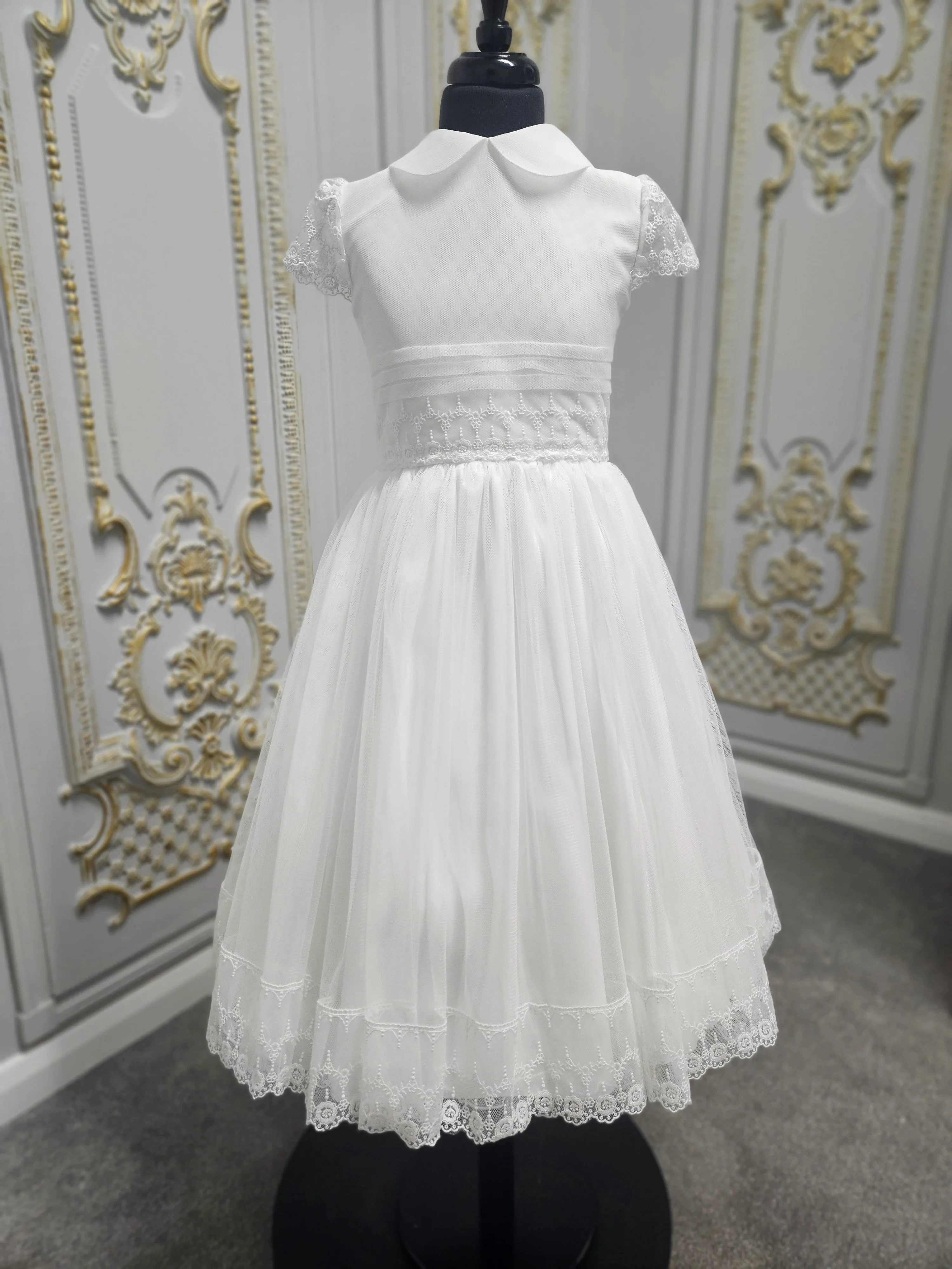 Customized Flower Girl Dress for Wedding 2026 Lace Classic Ball Gown Draped Birthday Party First Communion Kid's Gowns Long
Customized Flower Girl Dress for Wedding 2026 Lace Classic Ball Gown Draped Birthday Party First Communion Kid's Gowns Long