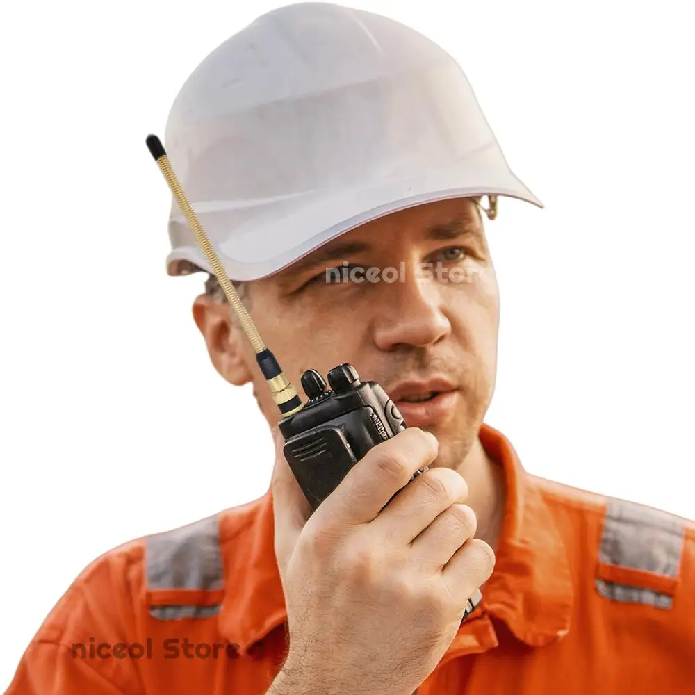 Suitable For Icom V8 And V82 Walkie-Talkies Gold-Plated Spring Antenna 136-174MHz Lasting Serving Radio Antennas
Suitable For Icom V8 And V82 Walkie-Talkies Gold-Plated Spring Antenna 136-174MHz Lasting Serving Radio Antennas