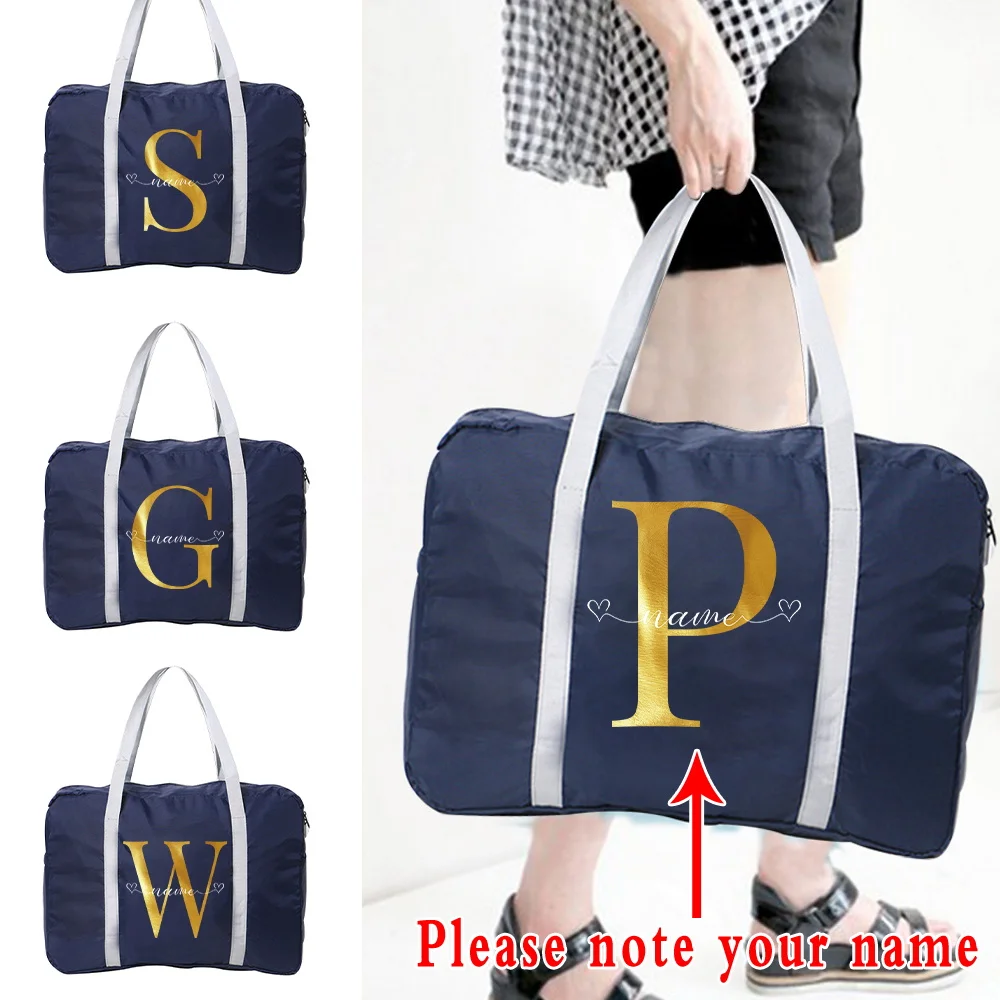Custom Name Travel Bag Multi-function Fold Ultra Light Duffle Bag Large Capacity Trolley Luggage Storage Bag 26 Letter Organizer
Custom Name Travel Bag Multi-function Fold Ultra Light Duffle Bag Large Capacity Trolley Luggage Storage Bag 26 Letter Organizer
