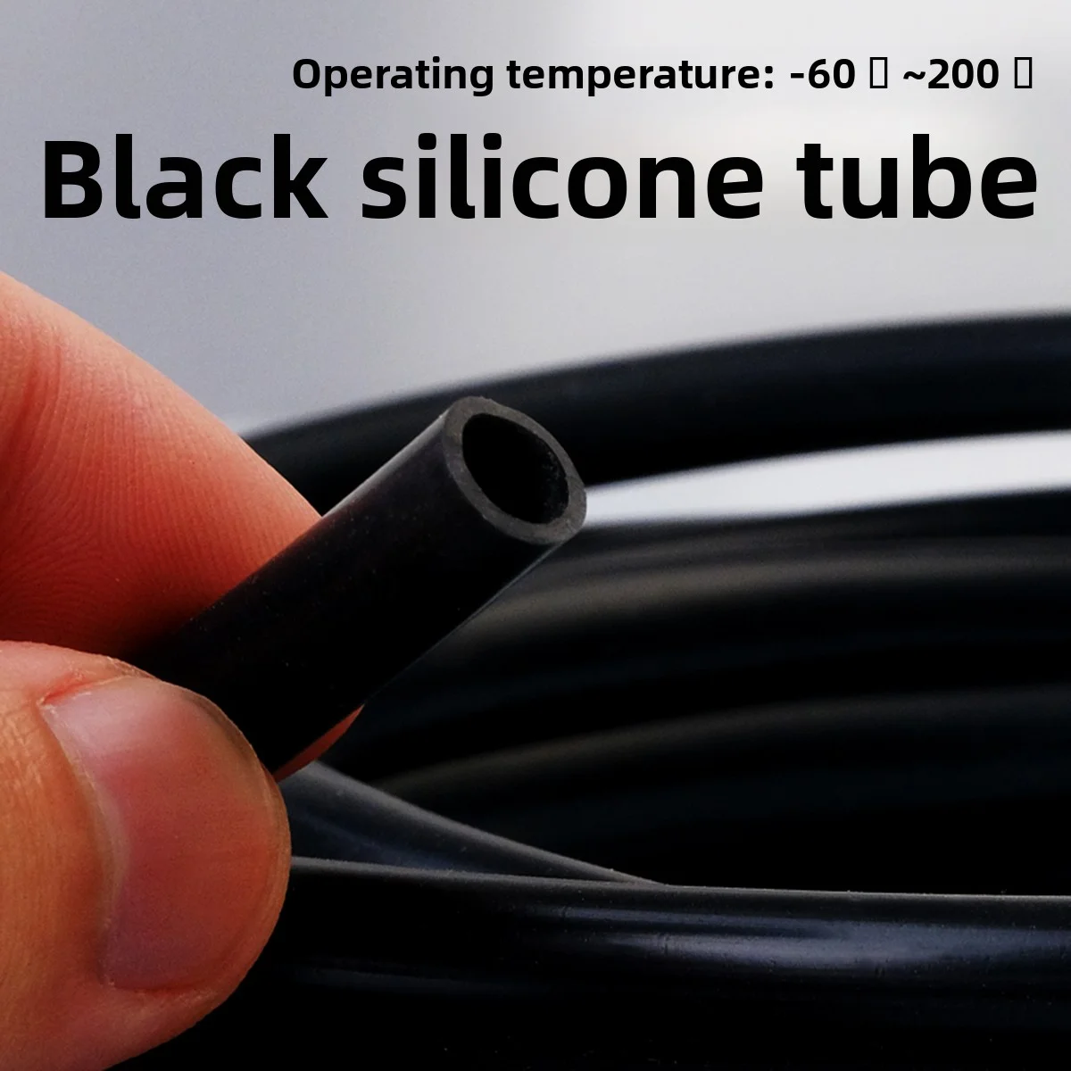 Black Silica Gel/Rubber Tube High Temperature Resistant Elastic Hose Anti Aging Insulation Thickening Customization
Black Silica Gel/Rubber Tube High Temperature Resistant Elastic Hose Anti Aging Insulation Thickening Customization