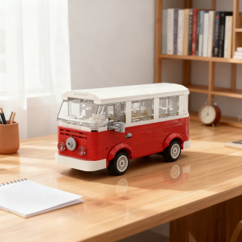 256pcs MOC City Vintage Vw Bus Model Building Blocks Assemble Construction DIY Idea Creative Toy Brick Festival Gifts Education
256pcs MOC City Vintage Vw Bus Model Building Blocks Assemble Construction DIY Idea Creative Toy Brick Festival Gifts Education