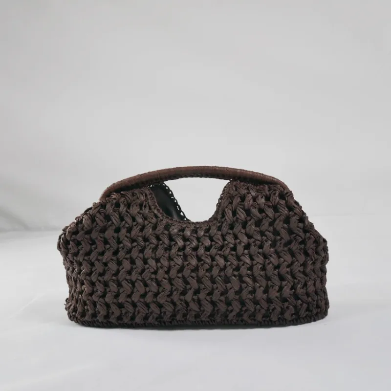 Elegant Ladies Chain Woven Handbag Straw Shoulder Bag Fashionable Raffia Crossbody Beach Bag Summer New Versatile Women's Bag
Elegant Ladies Chain Woven Handbag Straw Shoulder Bag Fashionable Raffia Crossbody Beach Bag Summer New Versatile Women's Bag