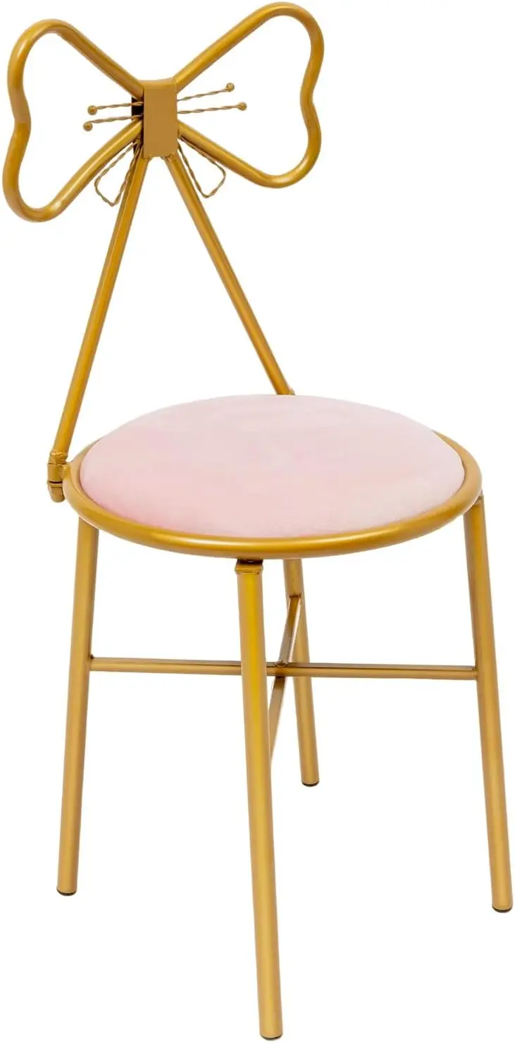Modern Simple Chair.Butterfly Dressing Chair,Velvet Cushion Dressing Table,Fashion Makeup Chair With Stool Pink Vanity For
Modern Simple Chair.Butterfly Dressing Chair,Velvet Cushion Dressing Table,Fashion Makeup Chair With Stool Pink Vanity For