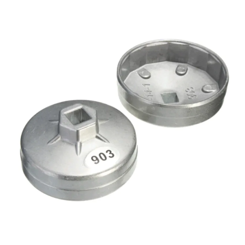 1Pc Car Auto 74mm 903 Type 14 Flute Aluminum Oil-Filter Wrench Socket Removal Tool Universal Car Automobiles Filters Parts
1Pc Car Auto 74mm 903 Type 14 Flute Aluminum Oil-Filter Wrench Socket Removal Tool Universal Car Automobiles Filters Parts