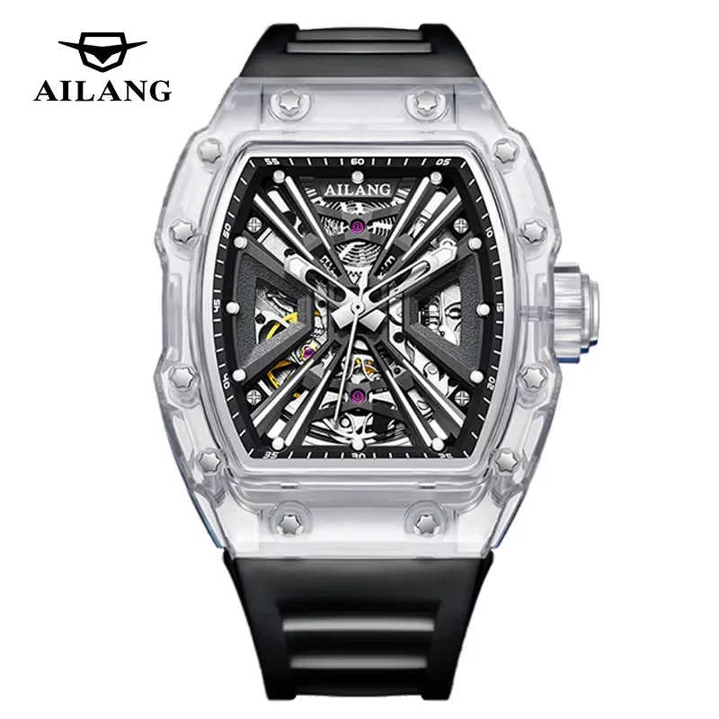 AILANG Watch for Men Luxury Brand Tonneau Design Waterproof Clock Stainless Steel Wristwatch Fashion Rectangle Mens Watch
AILANG Watch for Men Luxury Brand Tonneau Design Waterproof Clock Stainless Steel Wristwatch Fashion Rectangle Mens Watch