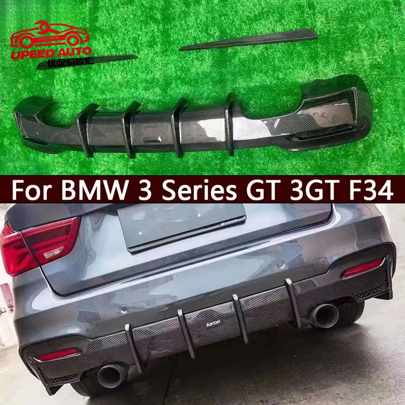 Suitable for BMW 3 Series GT 3GT F34 Carbon Fiber Back lip Bumper Diffuser Rear Splitters Spoiler Car Accessories Body Kit
Suitable for BMW 3 Series GT 3GT F34 Carbon Fiber Back lip Bumper Diffuser Rear Splitters Spoiler Car Accessories Body Kit