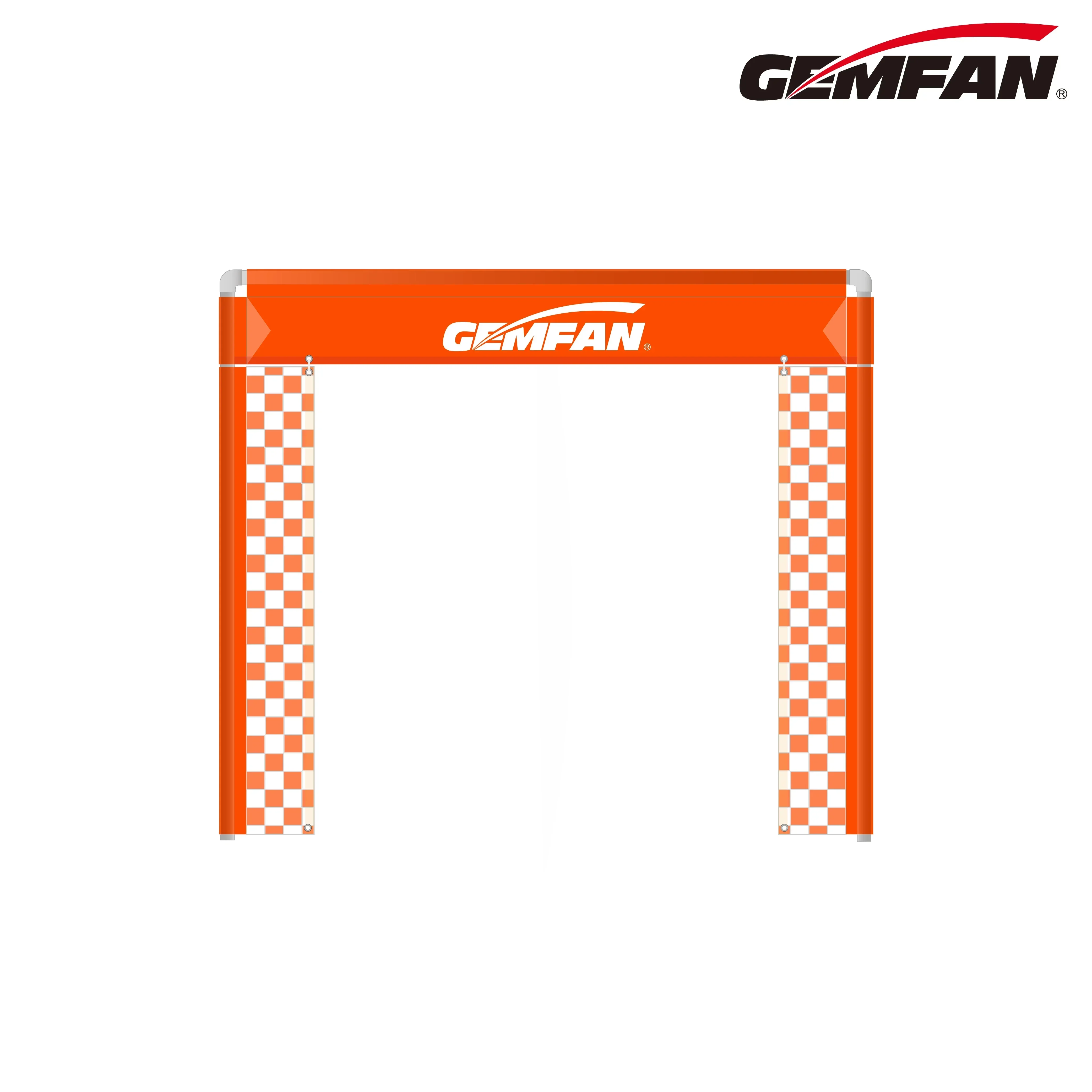 Gemfan 213*183CM 5X5FT FPV Race Gate for FPV Freestyle Drones Outdoor Flying Practice Speed Race (Excluding Installation Pipes)
Gemfan 213*183CM 5X5FT FPV Race Gate for FPV Freestyle Drones Outdoor Flying Practice Speed Race (Excluding Installation Pipes)