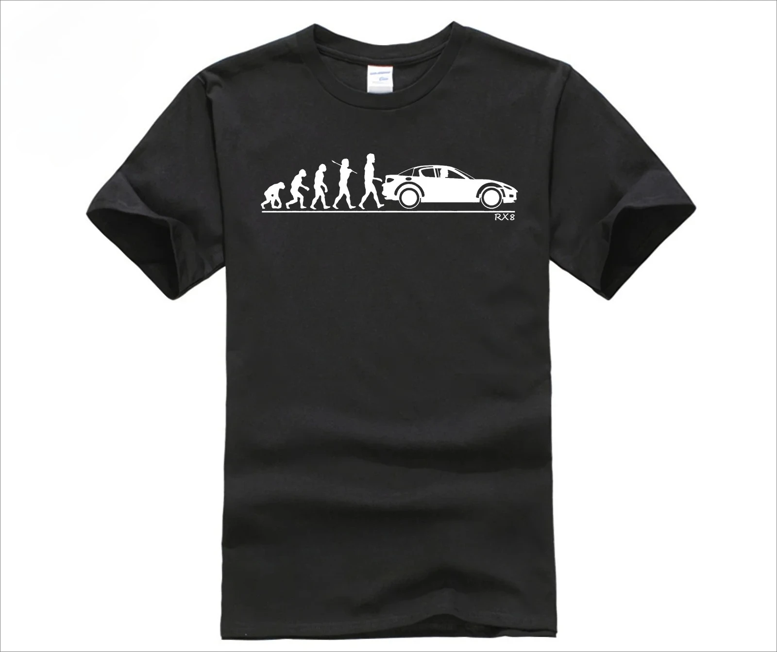 Mazda RX8 T Shirt Evolution of Man Graphic O Neck Loose Short Sleeve Casual Summer Top for Men
Mazda RX8 T Shirt Evolution of Man Graphic O Neck Loose Short Sleeve Casual Summer Top for Men