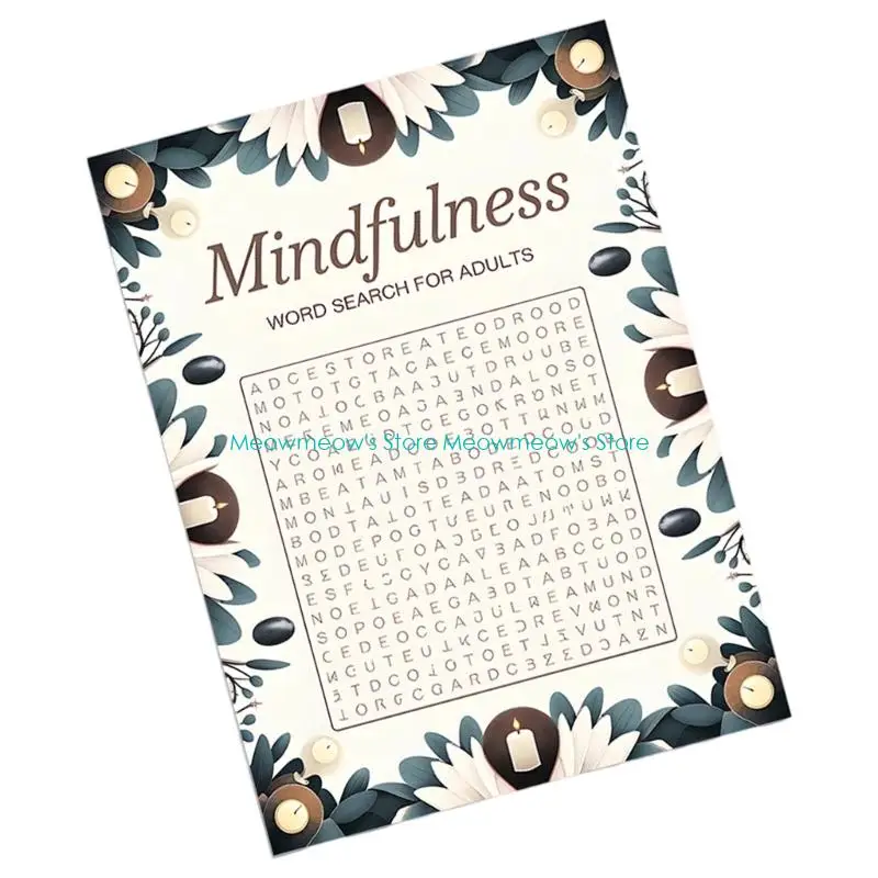 W91A Recycled Paper Word Search Game Book Great for Mindfulness Focusing Enhancement
W91A Recycled Paper Word Search Game Book Great for Mindfulness Focusing Enhancement