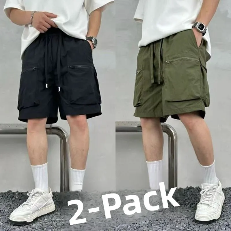 Summer Quick Dry Thin Loose Straight Leg Workwear Shorts Men's Casual Sports Trendy Brand Five-Quarter Pants Multi-Pocket Design
Summer Quick Dry Thin Loose Straight Leg Workwear Shorts Men's Casual Sports Trendy Brand Five-Quarter Pants Multi-Pocket Design