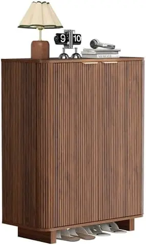 Fluted Entryway Shoe Storage Cabinet with Do, 5 Tier 39'' Tall Freestanding ern Shoe Rack Organizer Cabinet with 3
Fluted Entryway Shoe Storage Cabinet with Do, 5 Tier 39'' Tall Freestanding ern Shoe Rack Organizer Cabinet with 3