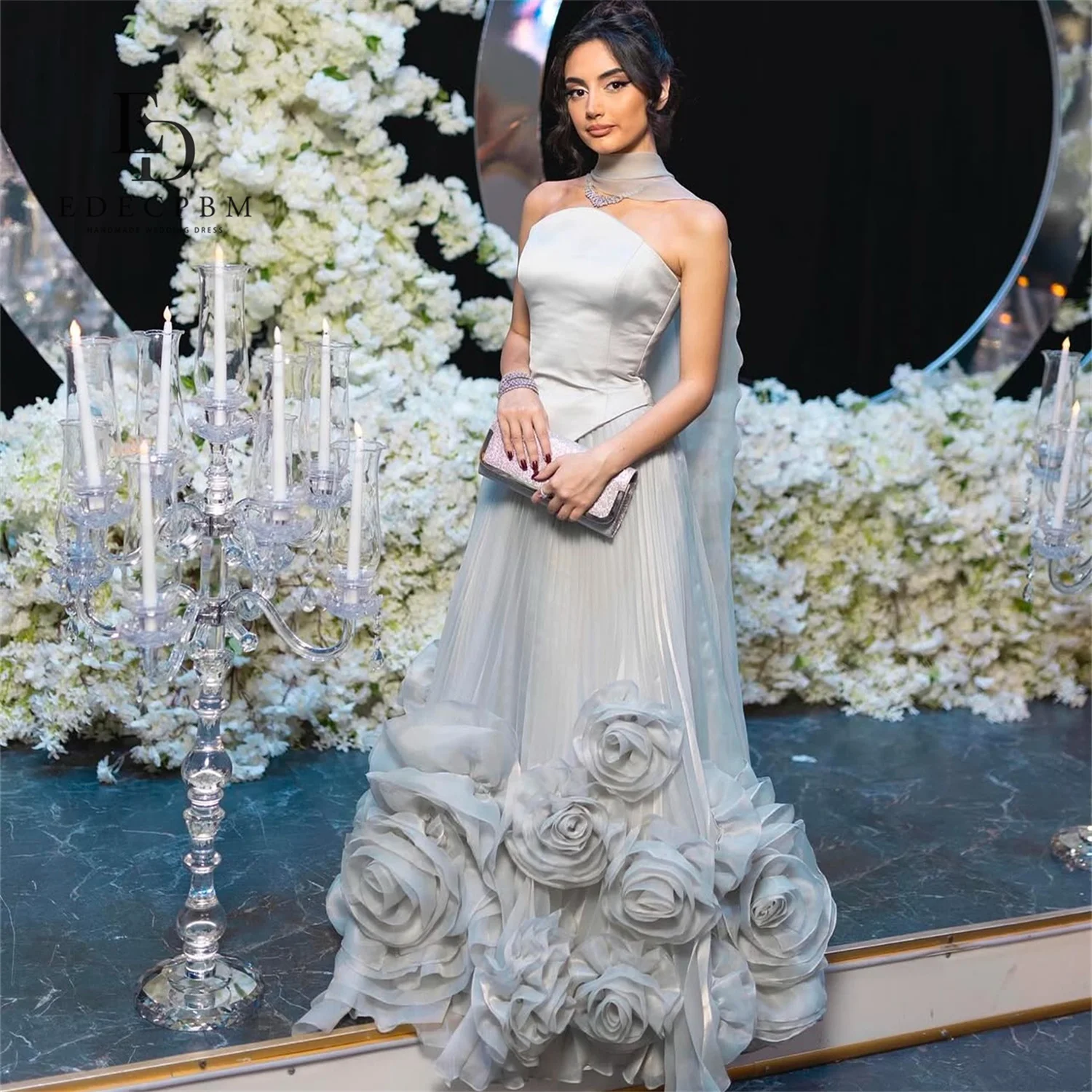 EDECPBM Wedding Party Dresses for Special Occasions Customized فساتين سهرة Luxurious Evening Dresses 2025 Woman Shawl Sleeveless
EDECPBM Wedding Party Dresses for Special Occasions Customized فساتين سهرة Luxurious Evening Dresses 2025 Woman Shawl Sleeveless